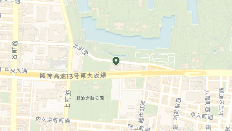 Map of Japan, 〒540-0007 Osaka, Chuo Ward, Banbachō, 3−９１ パティーナ大阪