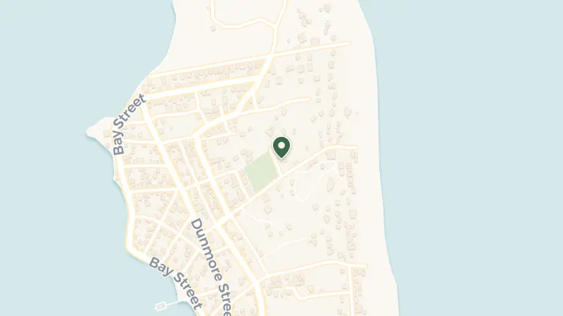 Map of Chapel St, Dunmore Town, The Bahamas