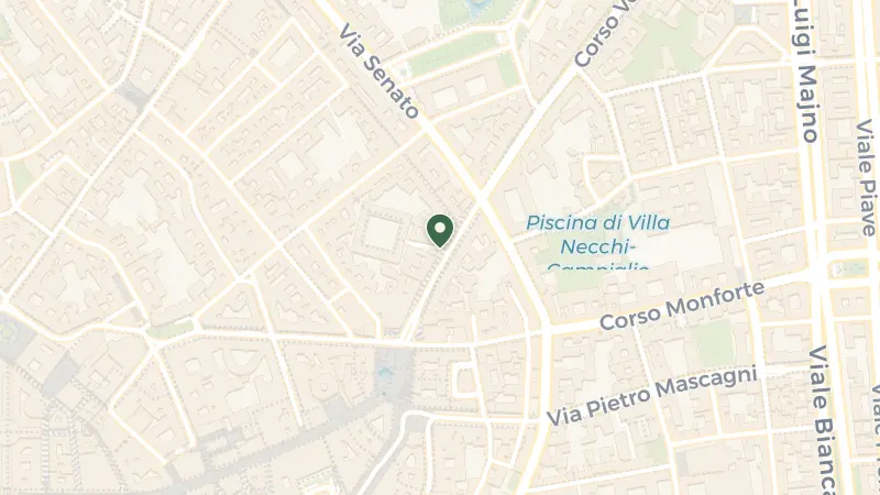 Map of Corso Venezia, 11, 20121 Milano MI, Italy