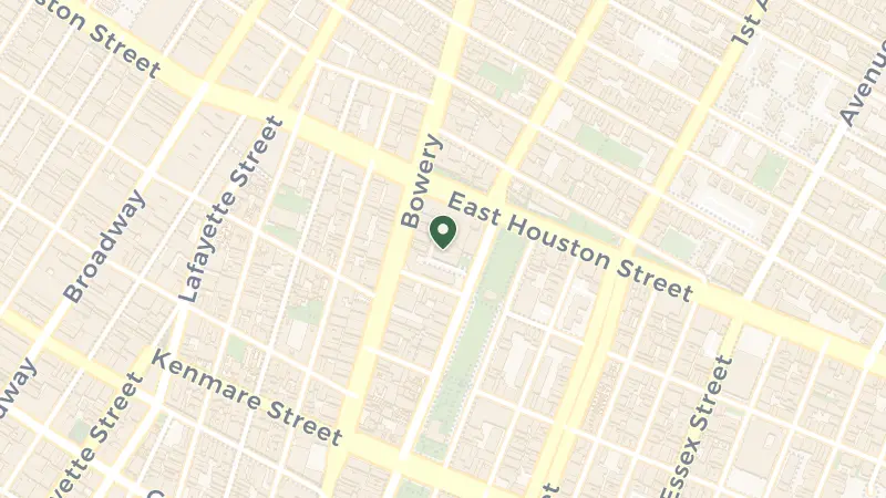 Map of 215 Chrystie St, New York, NY 10002, USA