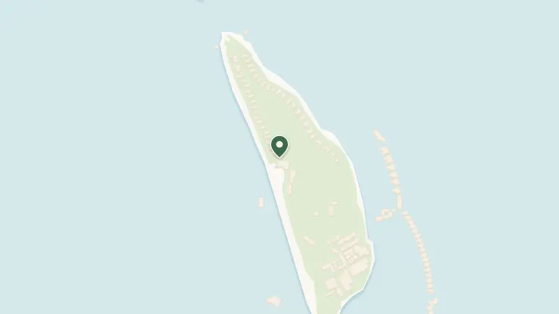 Map of Maamutaa, Island 20219, Maldives