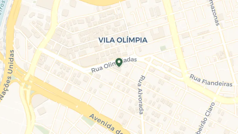Map of R. Olimpíadas, 205 - Vila Olímpia, São Paulo - SP, 04551-000, Brazil