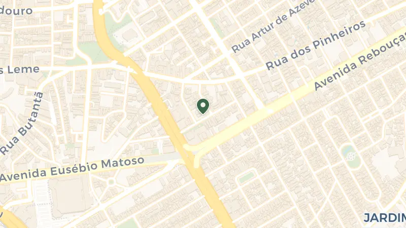 Map of R. Henrique Monteiro, 154 - Pinheiros, São Paulo - SP, 05423-020, Brazil