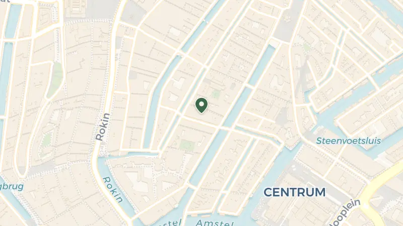 Map of Rusland 17, 1012 CK Amsterdam