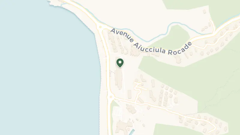 Map of Agosta Plage FR 20166 Porticcio Corsica, 20166 Grosseto-Prugna, France