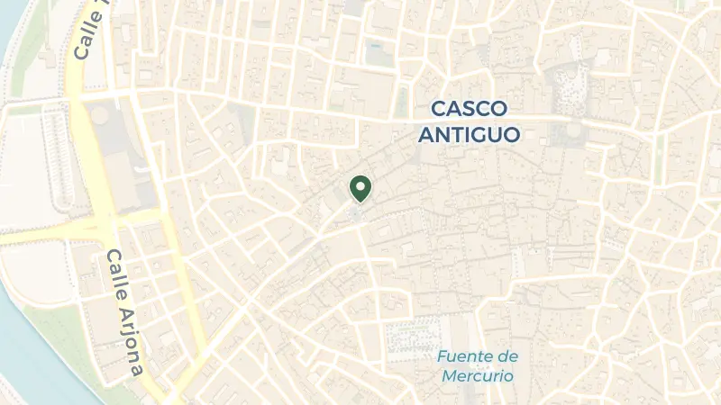 Map of Pl. de la Magdalena, 1, Casco Antiguo, 41001 Sevilla, Spain