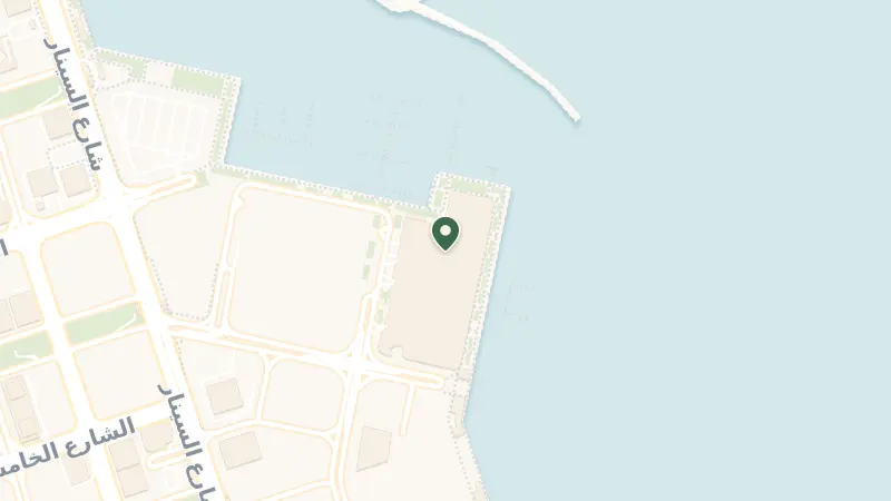 Map of Marina District Lusail City, Doha, Qatar