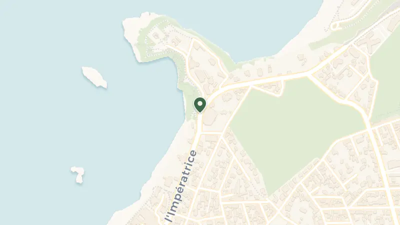 Map of 52 Av. de l'Impératrice, 64200 Biarritz, France