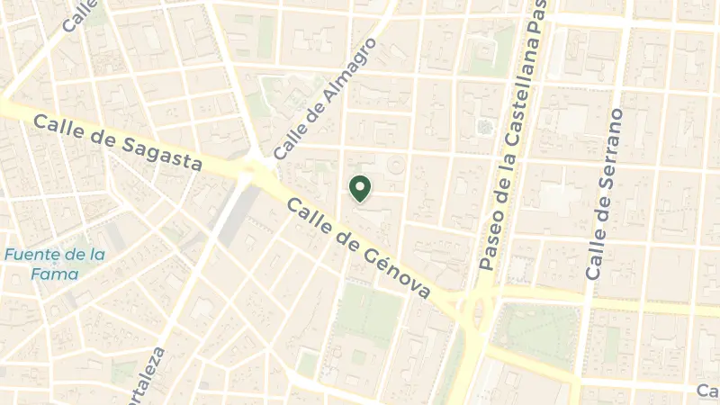 Map of C. de Orfila, 6, Chamberí, 28010 Madrid, Spain
