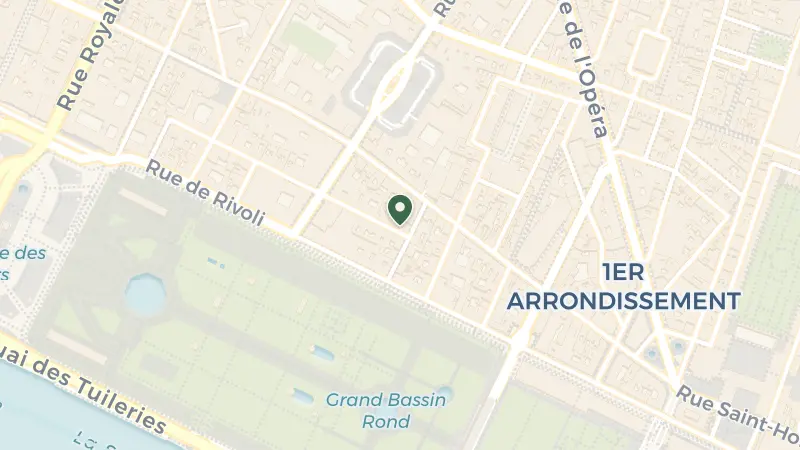 Map of 4 Rue du Mont Thabor, 75001 Paris, France