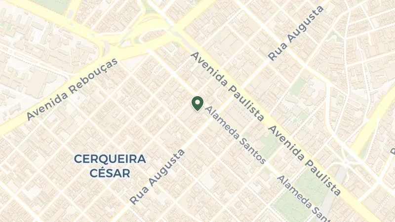 Map of Alameda Santos, 2233 - Jardim Paulista, São Paulo - SP, 01419-002, Brazil