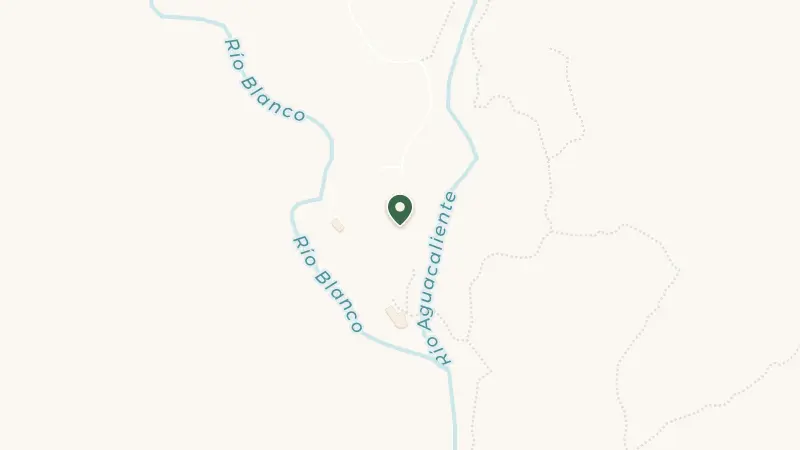 Map of South from San Bernardo, 4 km, Provincia de Guanacaste, Fortuna, 50401, Costa Rica