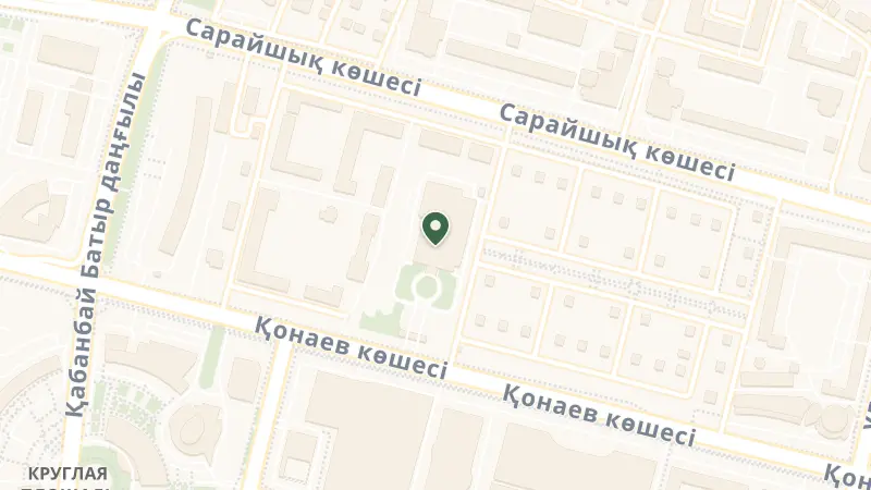 Map of Kunayeva 7, Astana 010000, Kazakhstan