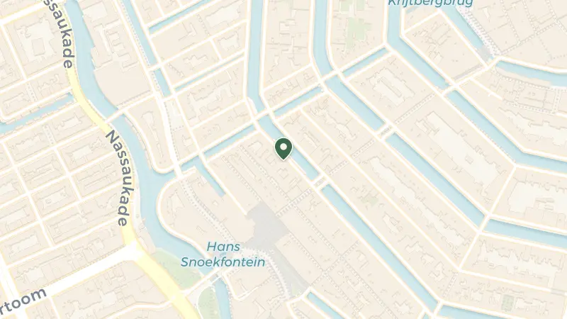 Map of Prinsengracht 432 – 436, 1017 KE Amsterdam