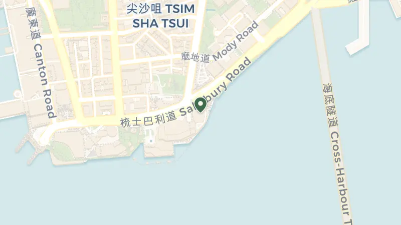 Map of 18 Salisbury Rd, Tsim Sha Tsui, Hong Kong