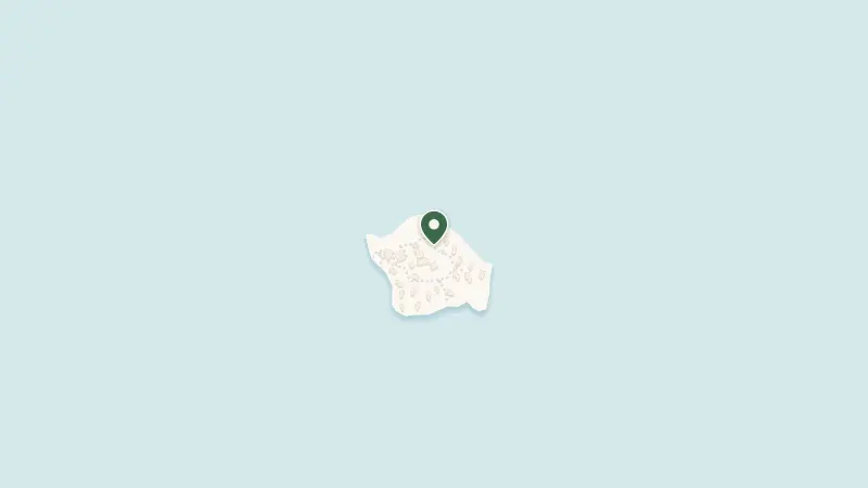 Map of Fiji