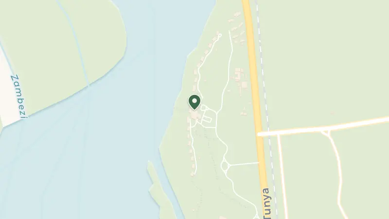 Map of Mosi-oa-Tunya Road, Livingstone, Zambia