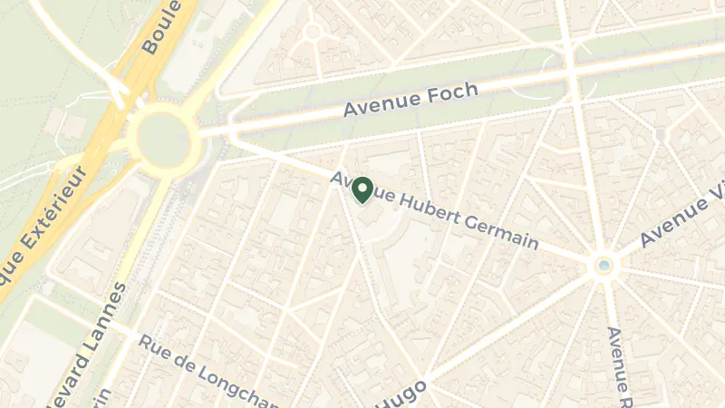 Map of 5 Pl. du Chancelier Adenauer, 75116 Paris, France