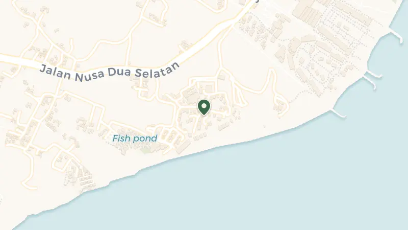 Map of Barong - Barong Sawangan, Jl. Pura Jl. Raya Nusa Dua Selatan, Benoa, Kec. Kuta Sel., Kabupaten Badung, Bali 80363, Indonesia