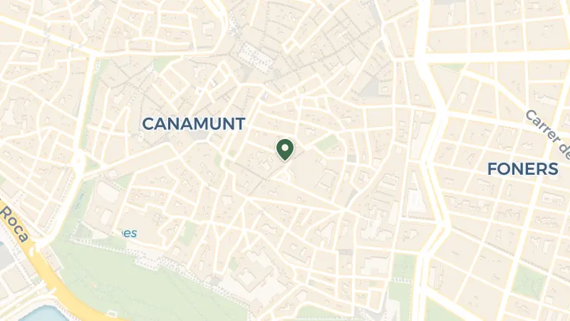 Map of Plaça de Sant Francesc, 5, Centre, 07001 Palma, Illes Balears, Spain