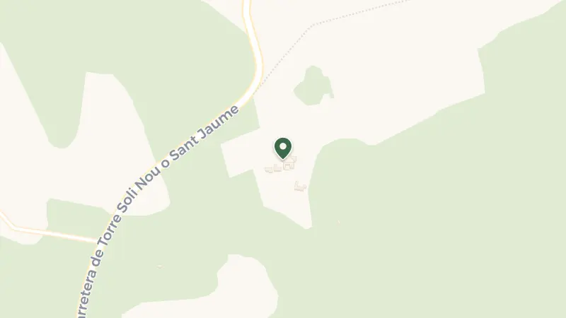 Map of Finca Santa Ponsa, Carretera de Llucalari, 07730 Alaior, Illes Balears, Spain