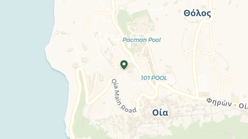 Map of Oia 847 00, Greece