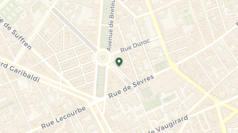 Map of 55 Av. de Saxe, 75007 Paris, France