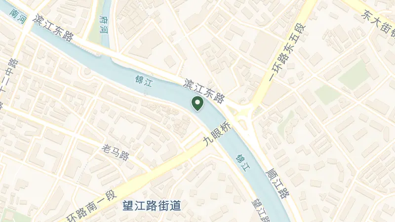 Map of 9 Bin Jiang Dong Lu, Jin Jiang Qu, Cheng Du Shi, Si Chuan Sheng, China, 610047