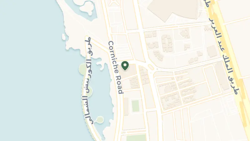 Map of Burj Assila، Al Kurnaysh Br Rd, Ash Shati, Jeddah 23611, Saudi Arabia