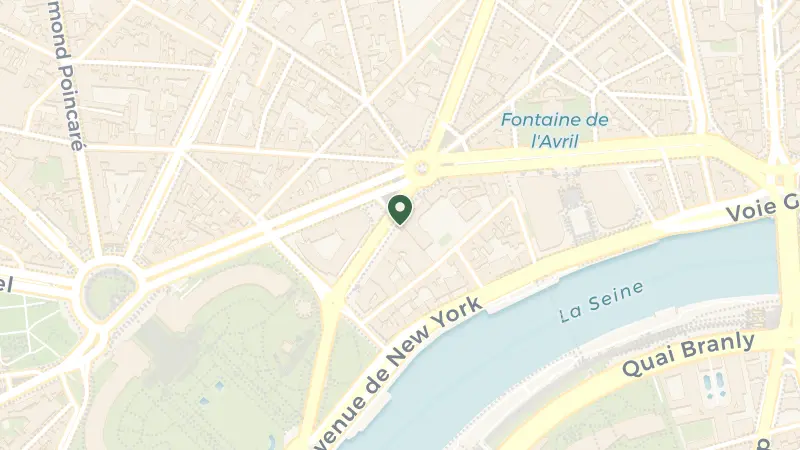 Map of 10 Av. d'Iéna, 75116 Paris, France