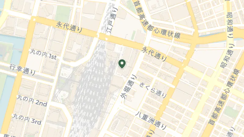 Map of MARUNOUCHI TRUST TOWER MAIN, 1-chōme-8-3 Marunouchi, Chiyoda City, Tokyo 100-8283, Japan