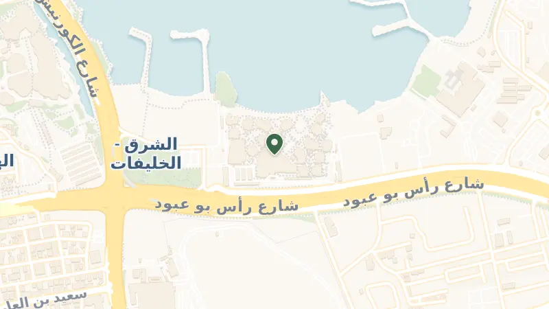 Map of Ras Abu Abboud St, Doha, Qatar