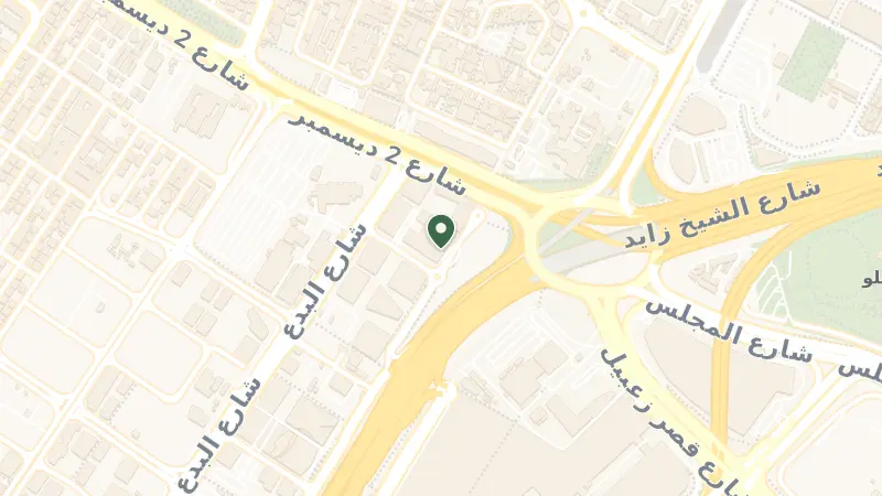 Map of 3 Sheikh Zayed Rd - Trade Center First - Dubai - United Arab Emirates