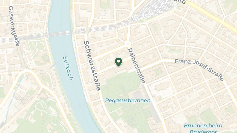 Map of Auerspergstraße 4, 5020 Salzburg, Austria