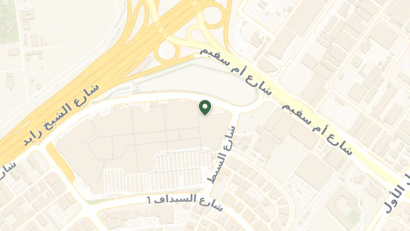 Map of Mall of The Emirates - Sheikh Zayed Rd - Al Barsha First - Al Barsha - Dubai - United Arab Emirates