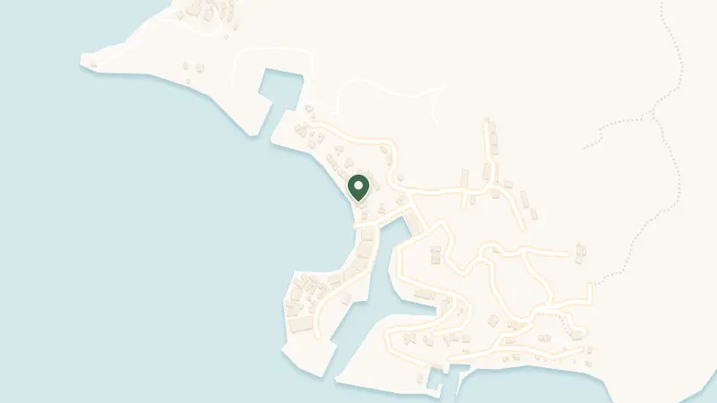 Map of Malolo Island, Fiji