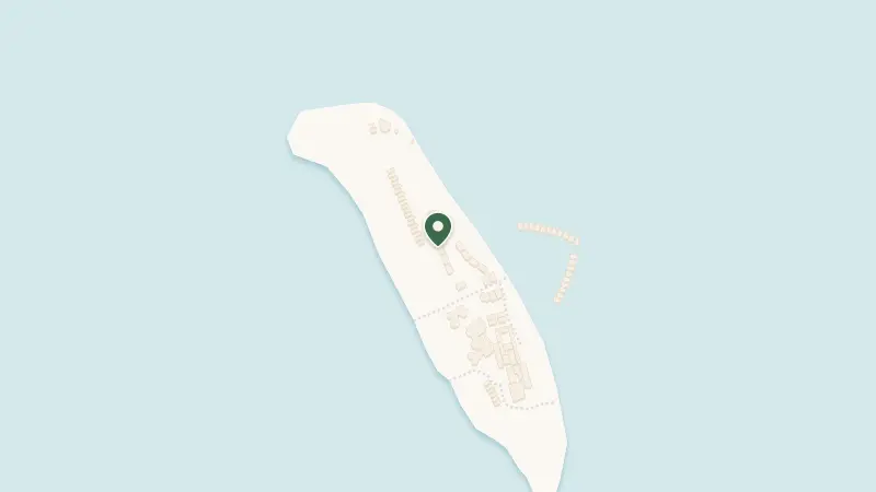 Map of Kanuhura, 07060, Maldives