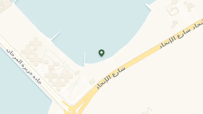 Map of Al Marjan Island - Nad Al Sili - Ras Al Khaimah - United Arab Emirates