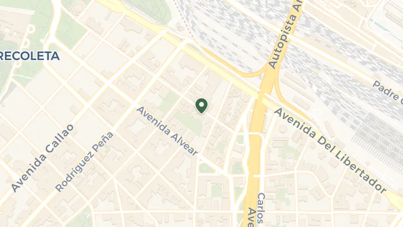 Map of Posadas 1232, C1011 Cdad. Autónoma de Buenos Aires, Argentina