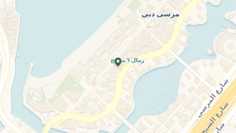 Map of The Walk - Marsa Dubai - Jumeirah Beach Residence - Dubai - United Arab Emirates