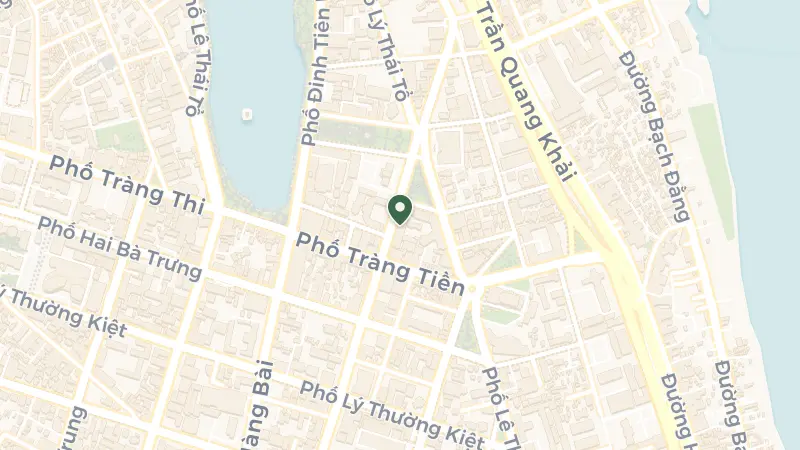 Map of 15 P. Ngô Quyền, Phường, Hoàn Kiếm, Hà Nội 100000, Vietnam