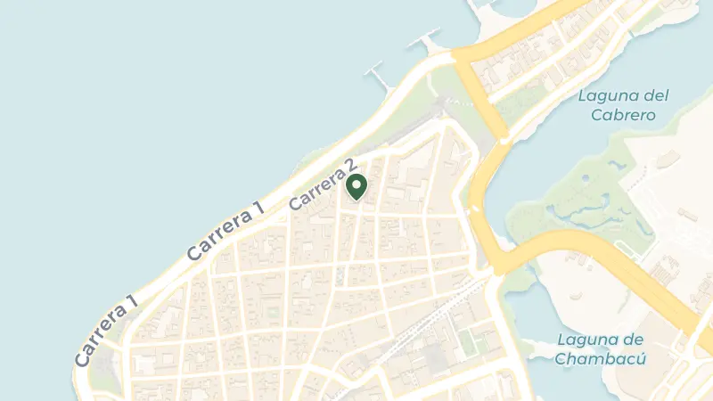 Map of Calle Del Torno #39-29, San Diego, Cartagena de Indias, Bolívar, Colombia
