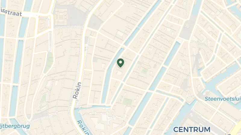 Map of Oudezijds Voorburgwal 197, 1012 EG Amsterdam