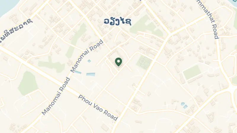 Map of Laos PDR, Ban Mano Rd, Mai 06000, Laos
