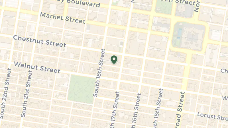 Map of 120 S 17th St, Philadelphia, PA 19103, USA