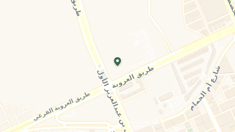 Map of 6218 Al Urubah Rd, Ar Rahmaniyyah, Riyadh 12342, Saudi Arabia