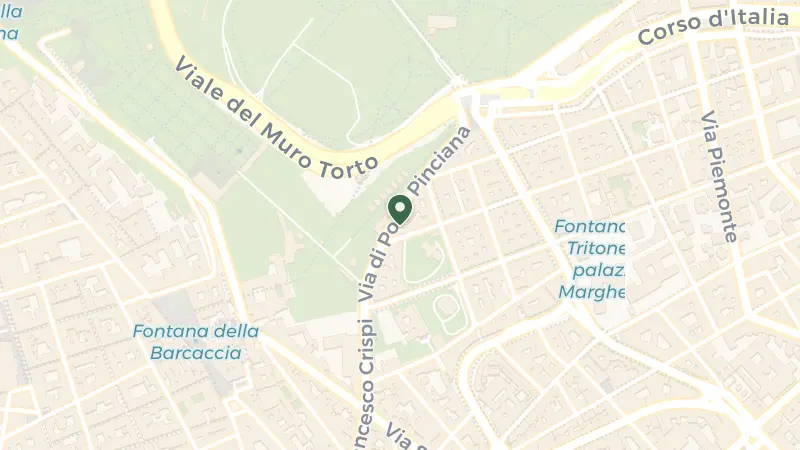 Map of Via Lombardia, 47, 00187 Roma RM, Italy