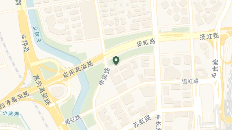 Map of China, Shang Hai Shi, Min Hang Qu, CN 上海市 闵行区 Minhang Taihong Road NO 666 邮政编码: 201107