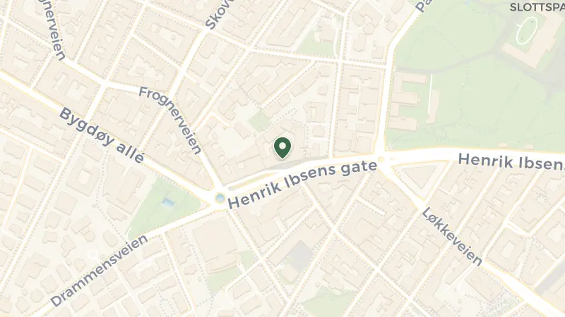 Map of Sommerrogata 1, 0255 Oslo, Norway