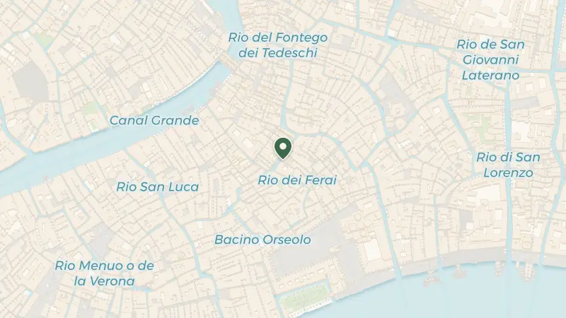 Map of Mercerie, 760, 30124 Venezia VE, Italy